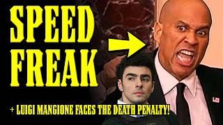 Cory Booker Accused of BEING ON METH Thru 19 HOUR Filibuster! Luigi Mangione Faces DEATH PENALTY!