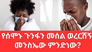 የሰሞኑ ጉንፋን መሰል ወረርሽኝ መንስኤው ምንድነው? RSV ሻይረስና ሌሎችም መነሻዎች | #MoH #EPHI | #Coldvirus #healthbreak