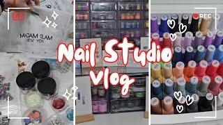 Nail Studio Reset 2025 |  Organizing & Putting Away Nail Art 