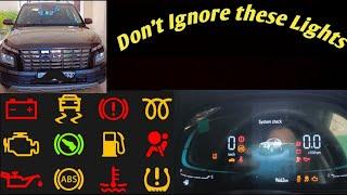 #16 Hyundai Venue S instrument cluster ( MID ) explanation || Happinessexplorer || Vineet Chauhan ||