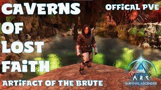 Caverns Of Lost Faith (Easy Water) - Artifact of the Brute - Ark Survival Ascended - Official PVE