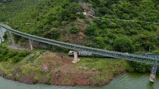 The first time i did a train Shoot. Location Sandur. Shoot on Dji mavic air 2