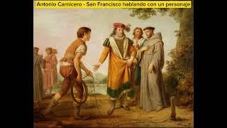 Ciclo sobre la vida de San Francisco en Museo del Prado. Varios pintores siglo XVIII