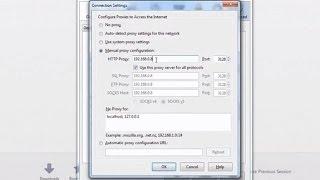 How to change proxy settings in Google Chrome, Mozilla Firefox & Internet Explorer