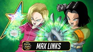 MAX LINKS EZA TEQ ANDROID 17 + TEQ ANDROID 18! 18 IS *MUCH* BETTER! (Dokkan Battle)