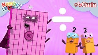 Number Magic Division | Learn to count challenge for kids | 12345 - Learn to divide | Numberblocks