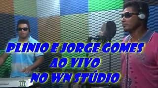 JORGE GOMES E PLINIO SANTOS AO VIVO NO WN STUDIO -  AMOR DE COPO