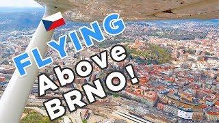 SIGHTSEEING FLYING above BRNO Czech Republic in 4K !  