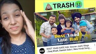 Sourav Joshi New Song Dost Yaad Aate hai is ???