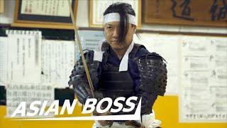 Meet A Real Samurai (Cuts 240 mph BB Gun Pellet) | EVERYDAY BOSSES #15