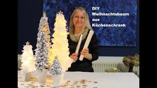 #diezürcherin #diy Weihnachtsbaum aus deinem Küchenschrank #floristik #floraldesign #deutsch