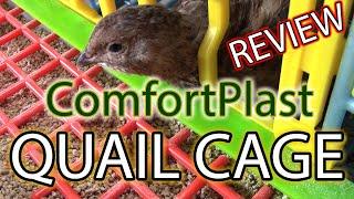 COMFORTPLAST QUAIL CAGE REVIEW - Modular Quail Cage System