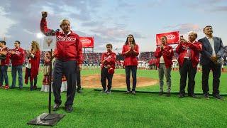 Inauguración del estadio de béisbol 'Alfredo Harp Helú', desde Ciudad de México.