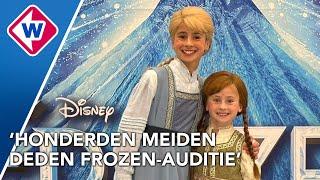 Zusjes spelen Elsa en Anna in musical Frozen op Scheveningen