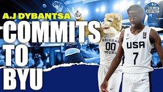  BREAKING: AJ Dybantsa commits to BYU | College Basketball