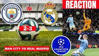 Man City vs Real Madrid 2-3 Live Champions League Football UCL Match  Score 2025 Highlights Vivo