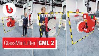 Barbaric GML 2 + SafetyKit @ Glasstec // 250 kg // Glass Vacuum Lifter