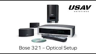 Bose 321 Series II III - Connecting digital audio devices - Optical input