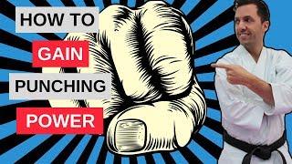 Karate Class: QUICK TIP – How to build Punching Power
