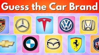 Guess the Car Brand Logo Quiz