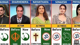 Famous Indian Celebrity Change Their Religion Before Success? #comparison