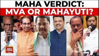 Maharashtra Awaits Verdict: Maha Vikas Aghadi Or BJP-led Mahayuti? | India Today