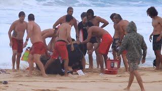 Pro-surfer Makai McNamara in coma after wiping out at Pipeline