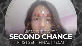 Misja Eurowizja Second Chance | First Semi-Final | RECAP