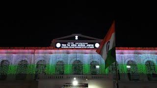 DRM Office Lucknow | Independence Day Lighting | RCX Light. Pvt Ltd.