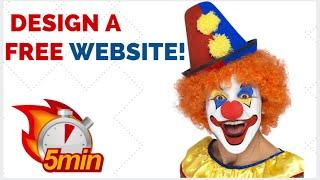 How to DESIGN a FREE WEBSITE from SCRATCH! (Special TUTORIAL for Beginners)