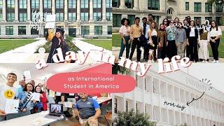 a day in my life as international student in America | Houston Community College