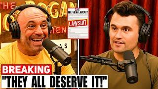 Joe Rogan MOCKS ‘The View’ Hosts After Charlie Kirk Files $100M Lawsuit!