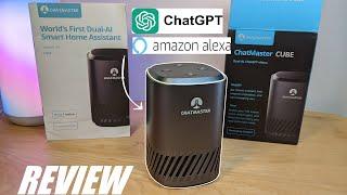 REVIEW: Chatmaster Cube - World's First Dual-AI Smart Speaker Powered by ChatGPT 4.0 & Alexa?