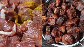 HOW TO FRY MEAT WITH THE BEST FLAVORED SPICES