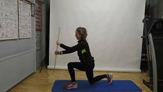 Lower Hips 2 Forward Lunges