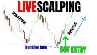 LIVE Scalping Session Using PURE PRICE ACTION