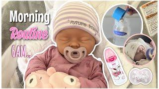 My Morning Routine W/Silicone Baby|Reborns World