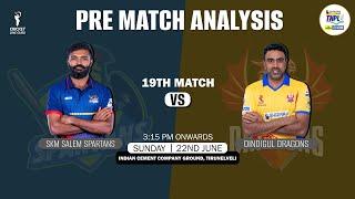 TNPL 2025: SS vs DD Dream11 Team | SS vs DD 19th Match Prediction