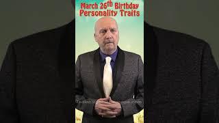 March 26 Birthday Personality Traits #shorts #aries #astrology #personality #characteristics