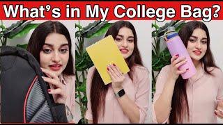 What's in My College Bag Challenge!!! #shorts #youtubeshorts