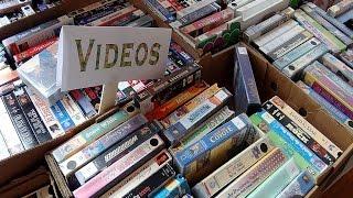 Retro Junk!!!! VHS Heaven!!!