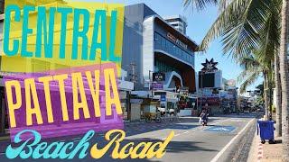 [4K] Central Pattaya Beach Road Early Morning Walk Soi 13/2 Soi 15 November 19 2024