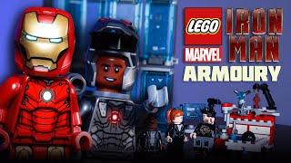 Buying LEGO MARVELS Most OVERPRIECED SET | Iron Man Armory.. [76216]