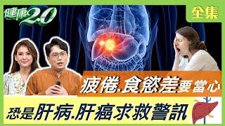 容易疲倦？食慾不振？ 留意肝病肝癌早警覺早救命 健康2.0 20210303 (完整版)