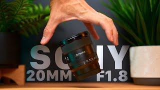 Is the Sony 20mm F1.8 The BEST Ultrawide Sony Full Frame Lens For Vlogging and Content Creation?