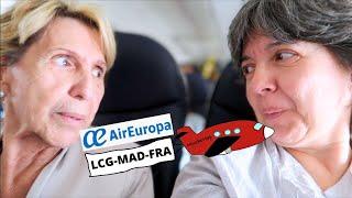 NOISES, TURBULENCE, AND VIBRATIONS ON TWO BOEING 737 AIREUROPA FLIGHTS:  CORUÑA - MADRID - FRANKFURT