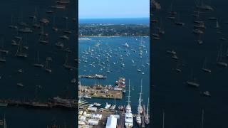 Newport Harbor ️Rhode Island #Travel #Harbor #OceanState #Shorts