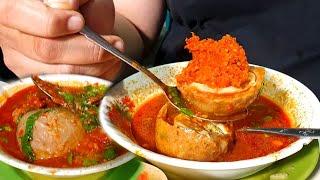 PAM PAM KEPEDESAN MAKAN BAKSO AKIBAT KALAP MAKAN SAMBAL !! BAKSO IDOLA YANG UDAH BUKA 44 TAHUN !!