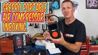 Unboxing the Grepro PG1533 Tire Inflator Portable Air Compressor | Scotties Hobbies