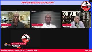 The Power Breakfast Show / Power Conversations - Monday 21st October 2024